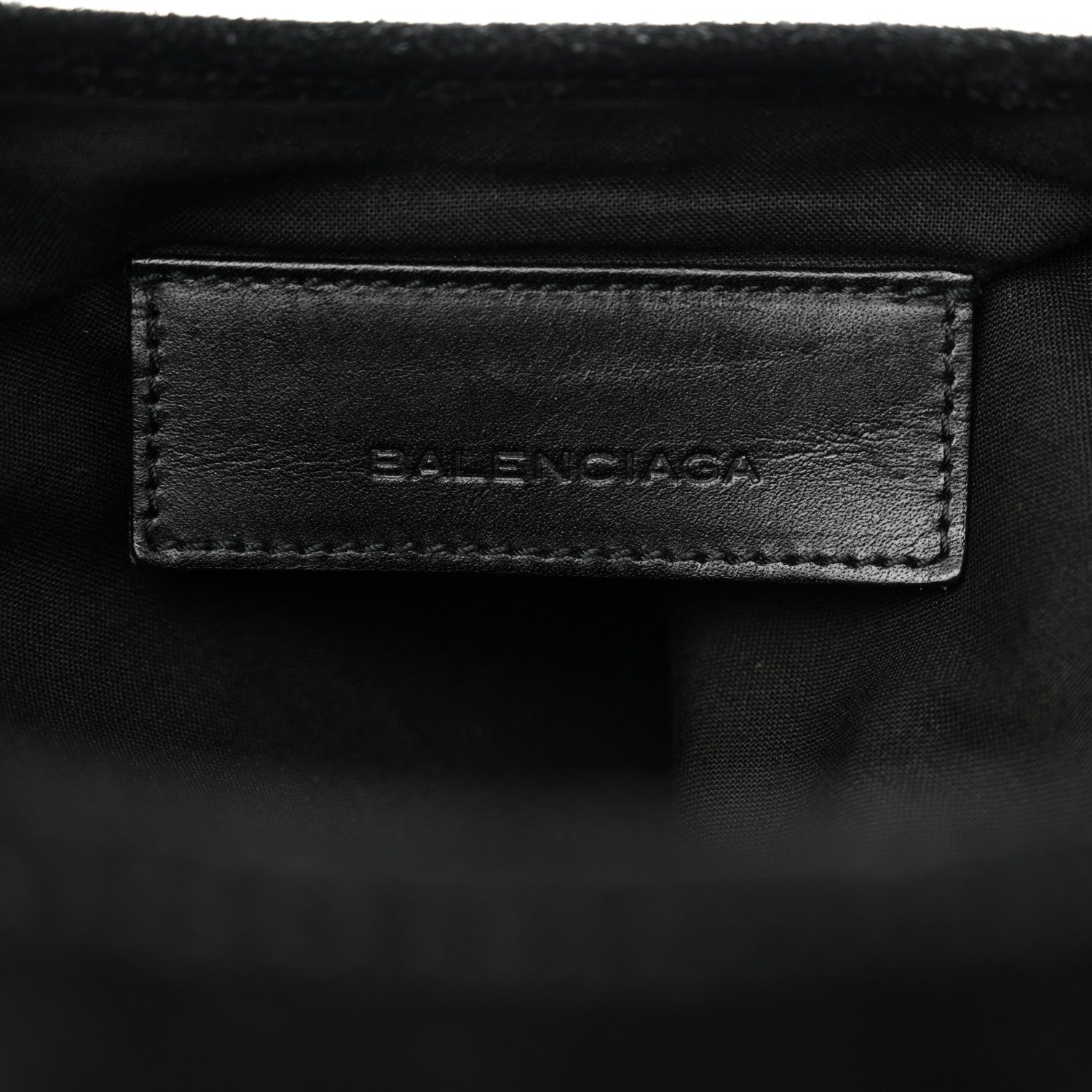 Balenciaga Suede Classic Hardware Besace Hobo Black 7 of 11