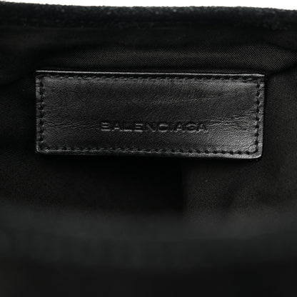 Balenciaga Suede Classic Hardware Besace Hobo Black 7 of 11