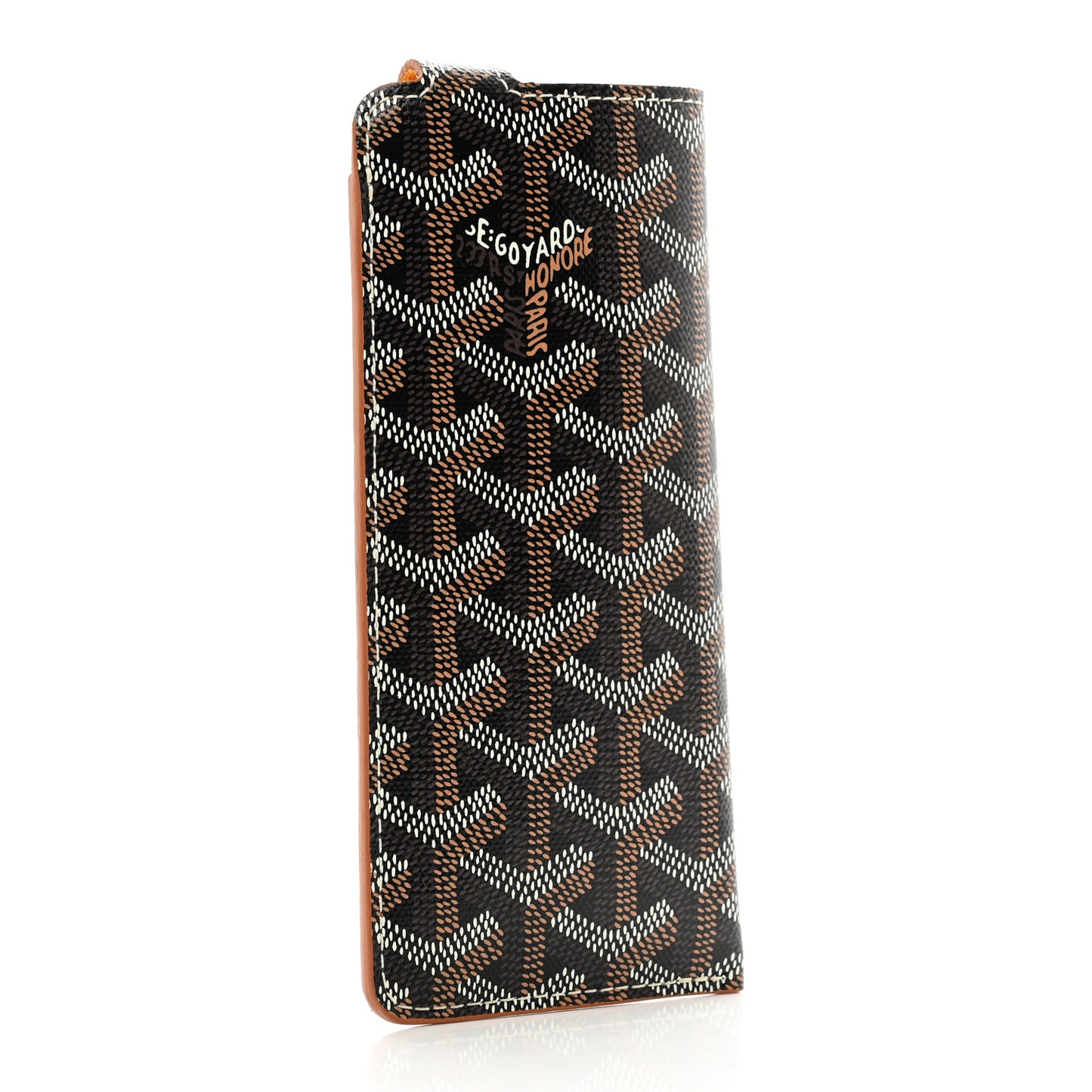 Goyardine Montmartre Glasses Case Black