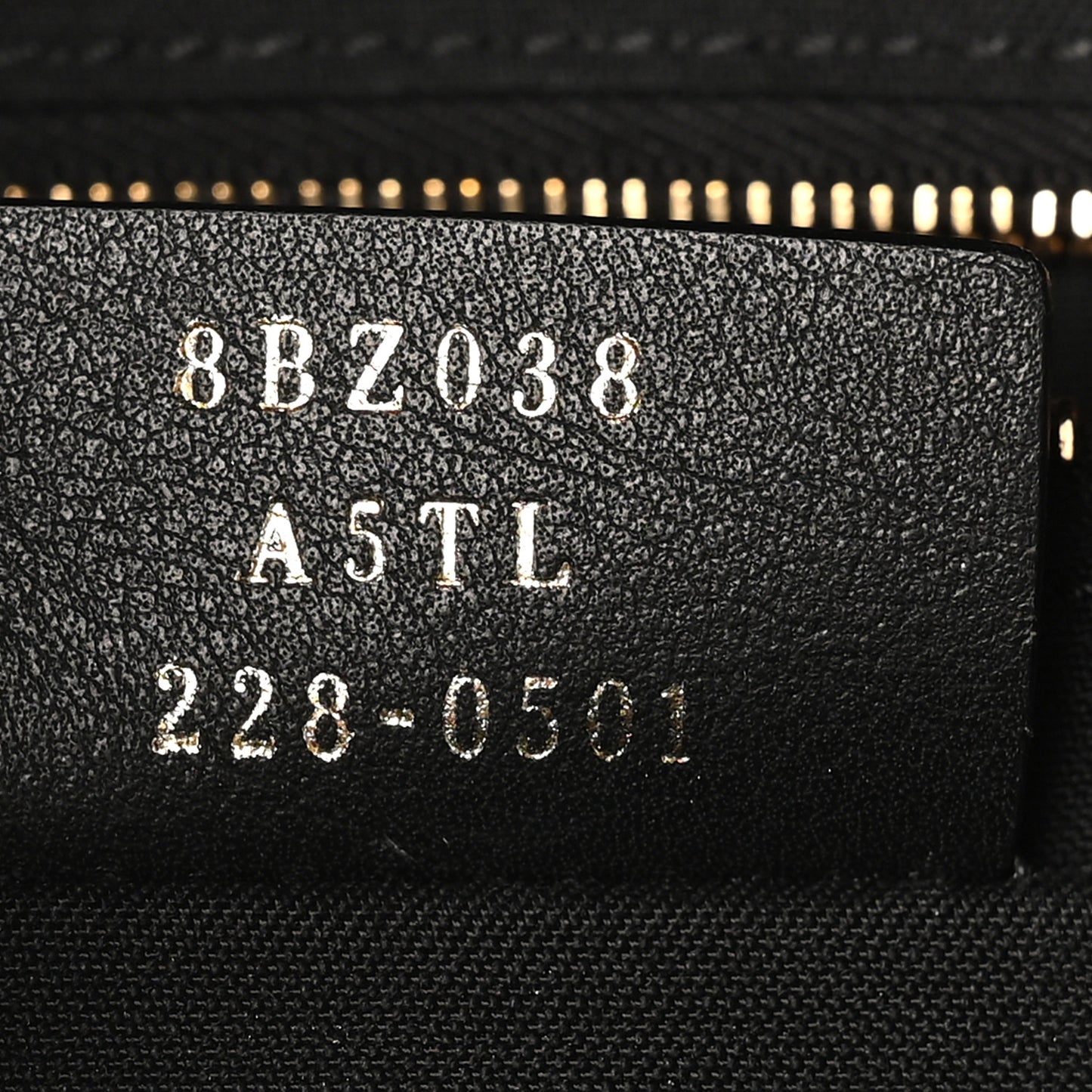Vitello Bi-Color FF 1974 Embossed Mini Backpack Maya Black