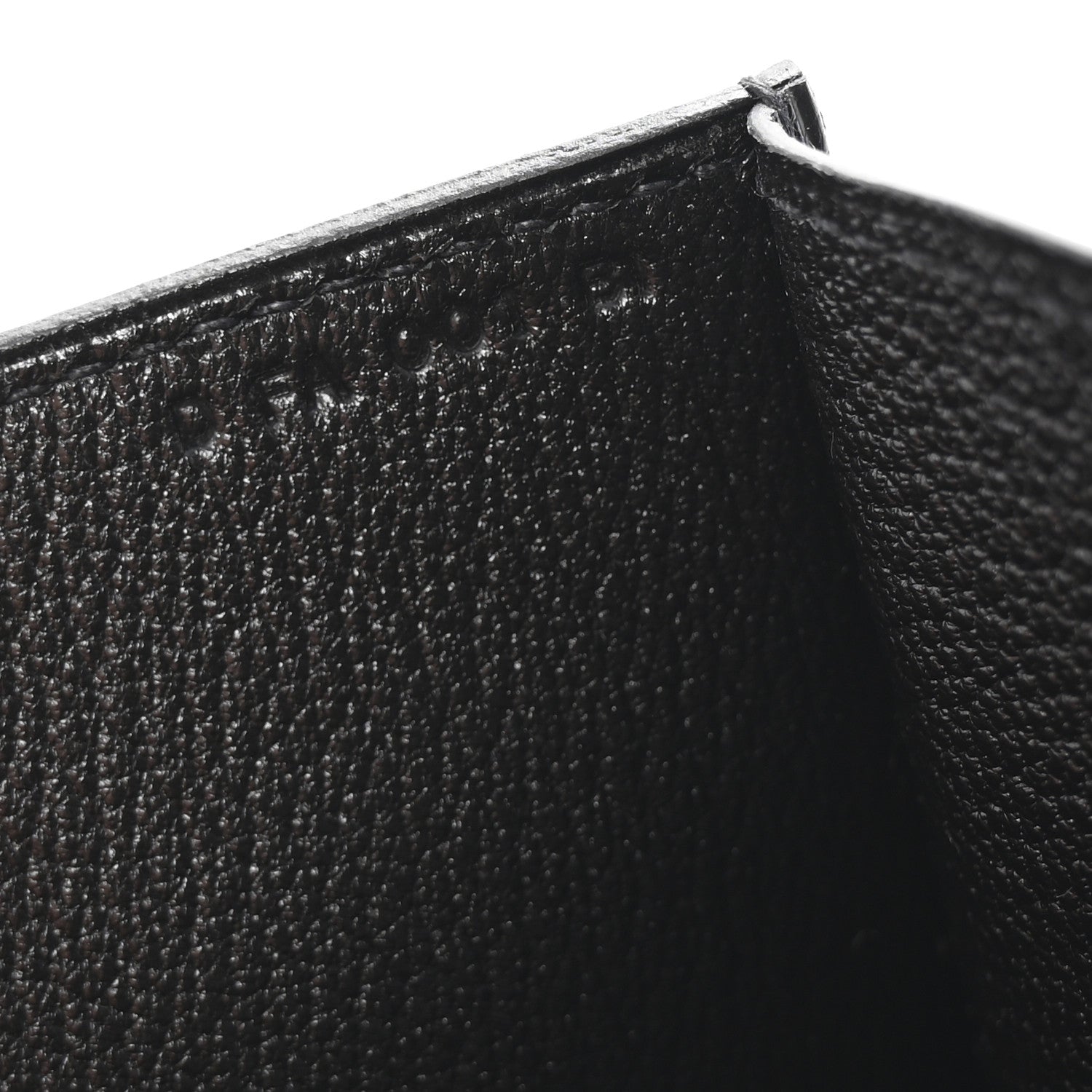 Hermes Chevre Mysore Medor 23 Clutch Black 7 of 9