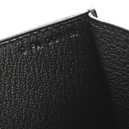 Hermes Chevre Mysore Medor 23 Clutch Black 7 of 9