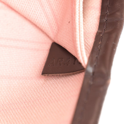 Louis Vuitton Damier Ebene Neo Neverfull MM Rose Ballerine 7 of 12