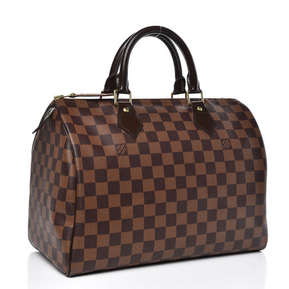 Louis Vuitton Damier Ebene Speedy 30 3 of 10