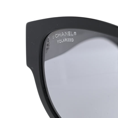 Chanel Acetate Polarized Pantos Sunglasses 5434 Black 5 of 7
