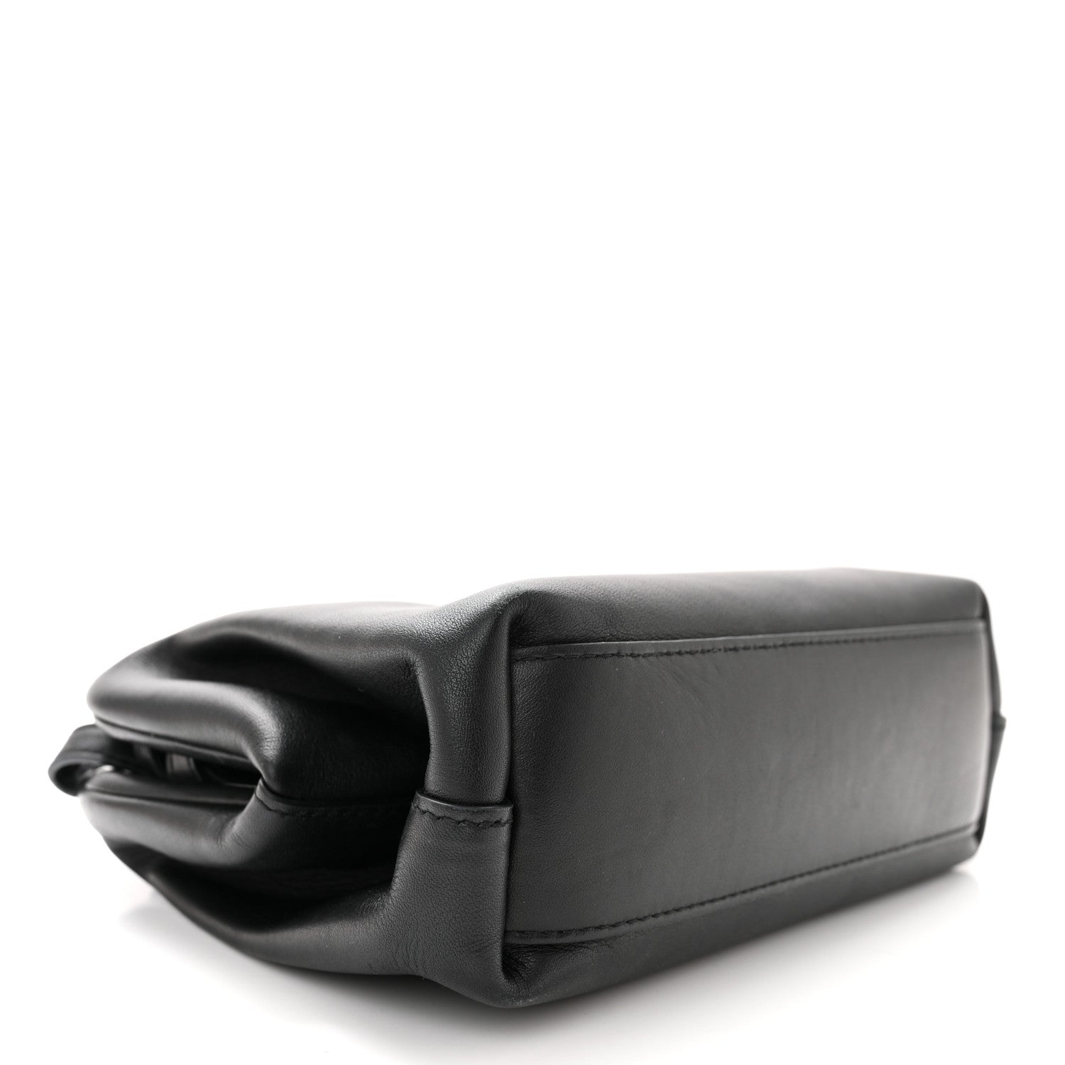 Bottega Veneta Calfskin Small The Point Triangle Bag Black 4 of 12