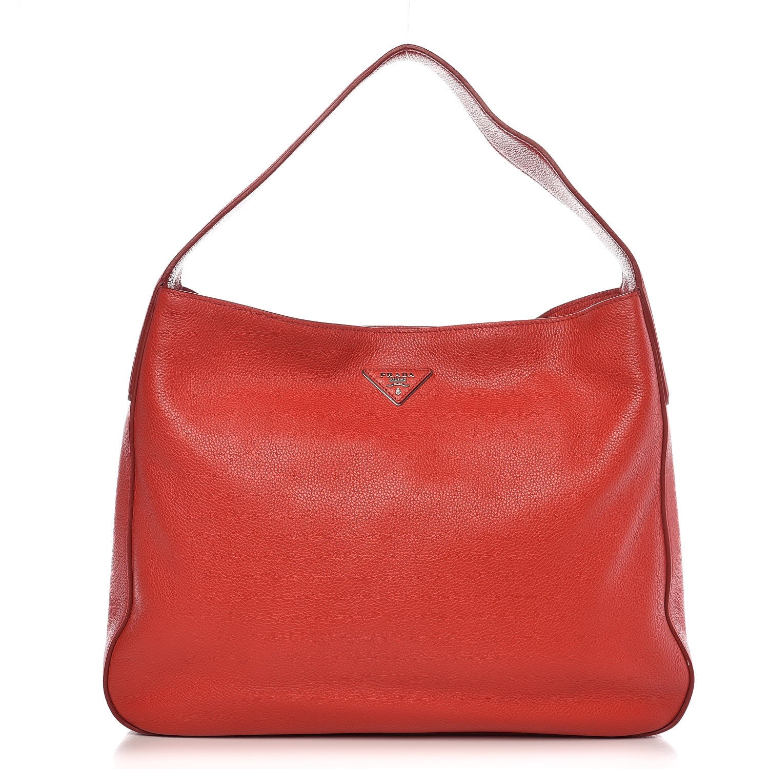 Prada Vitello Daino Hobo Lacca 1 of 8