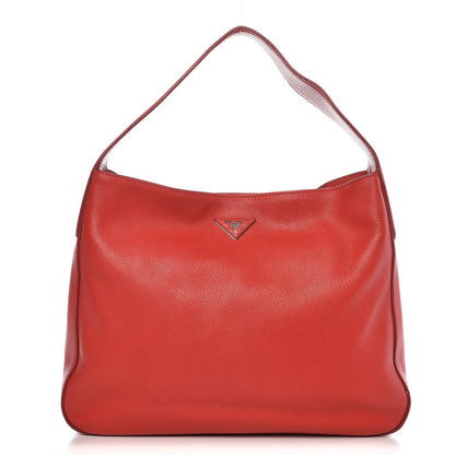 Prada Vitello Daino Hobo Lacca 1 of 8