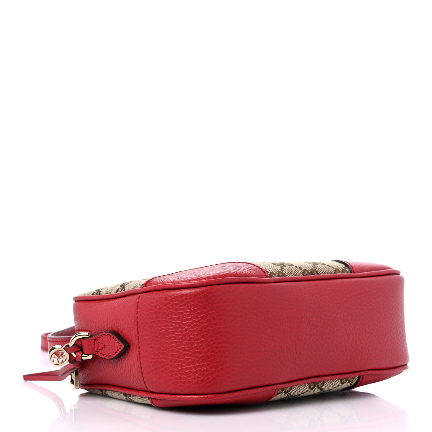 Monogram Mini Bree Messenger Bag Red