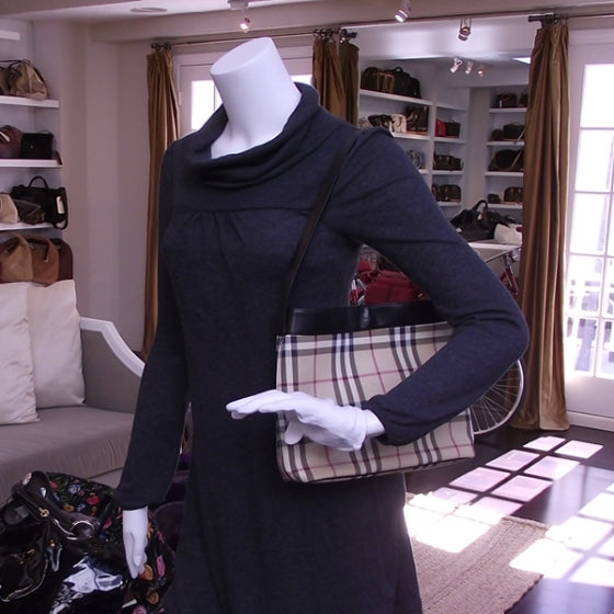Burberry Nova Check Small Tote 2 of 12