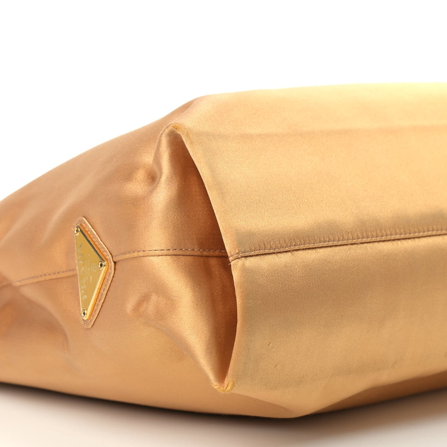 Satin Raso Chain Bag Gold