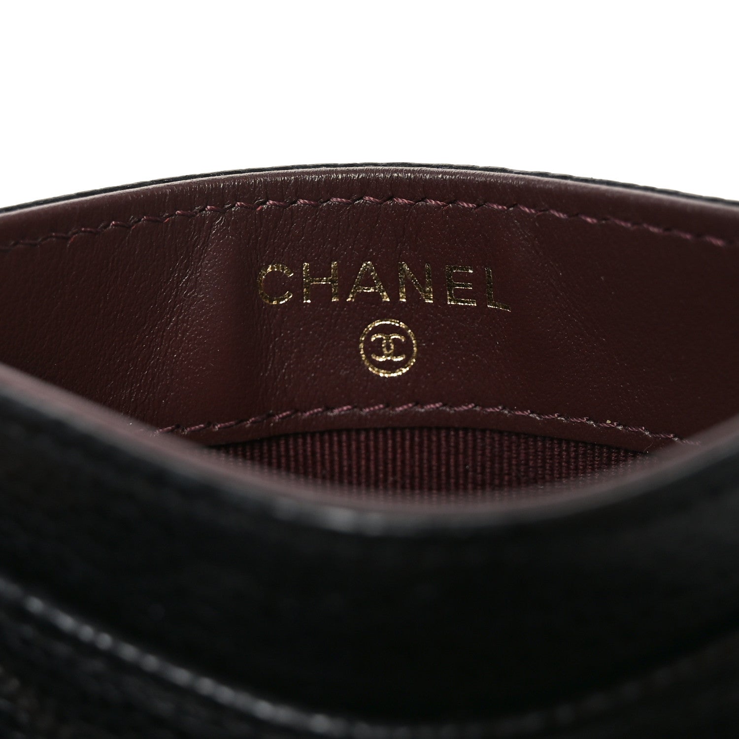Chanel Caviar Quilted Card Holder Black 6 of 9