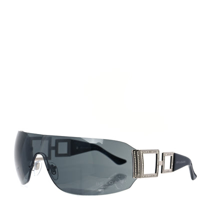 Bulgari Crystal Sunglasses 6005-B Black 1 of 6