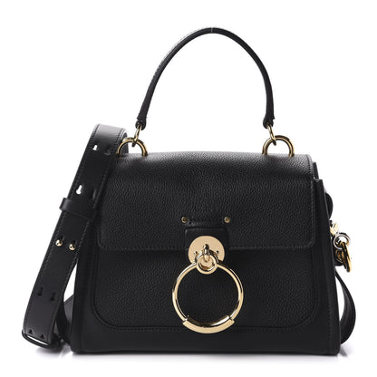 Chloe Calfskin Mini Tess Day Bag Black 1 of 11