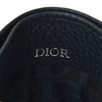 Christian Dior X AIR JORDAN Grained Calfskin Card Holder Bleu 7 of 10
