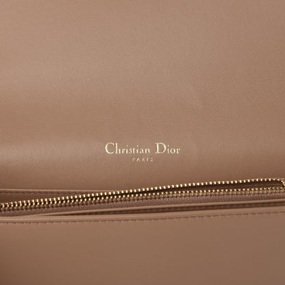 Christian Dior Lambskin Cannage Lady Dior Pouch Beige 6 of 13