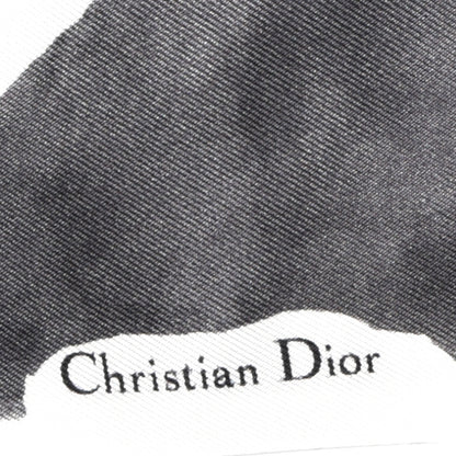 Christian Dior Silk ABCDior U Mitzah Black White 3 of 4