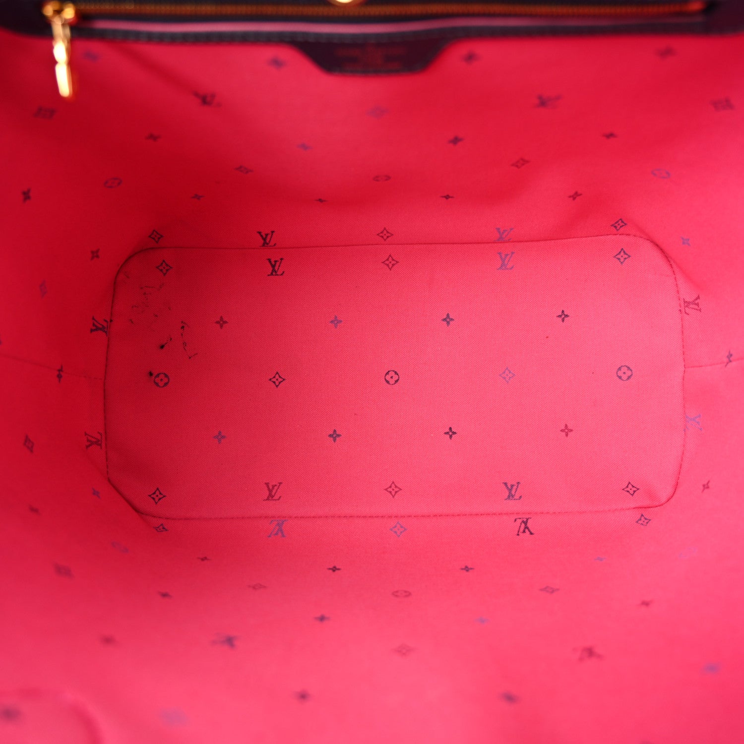 Louis Vuitton Monogram Giant Spring In The City Neverfull MM Midnight Fuchsia 6 of 12