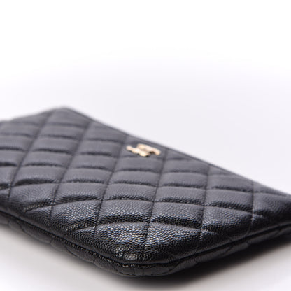Chanel Caviar Quilted Small Pouch Black 6 of 9