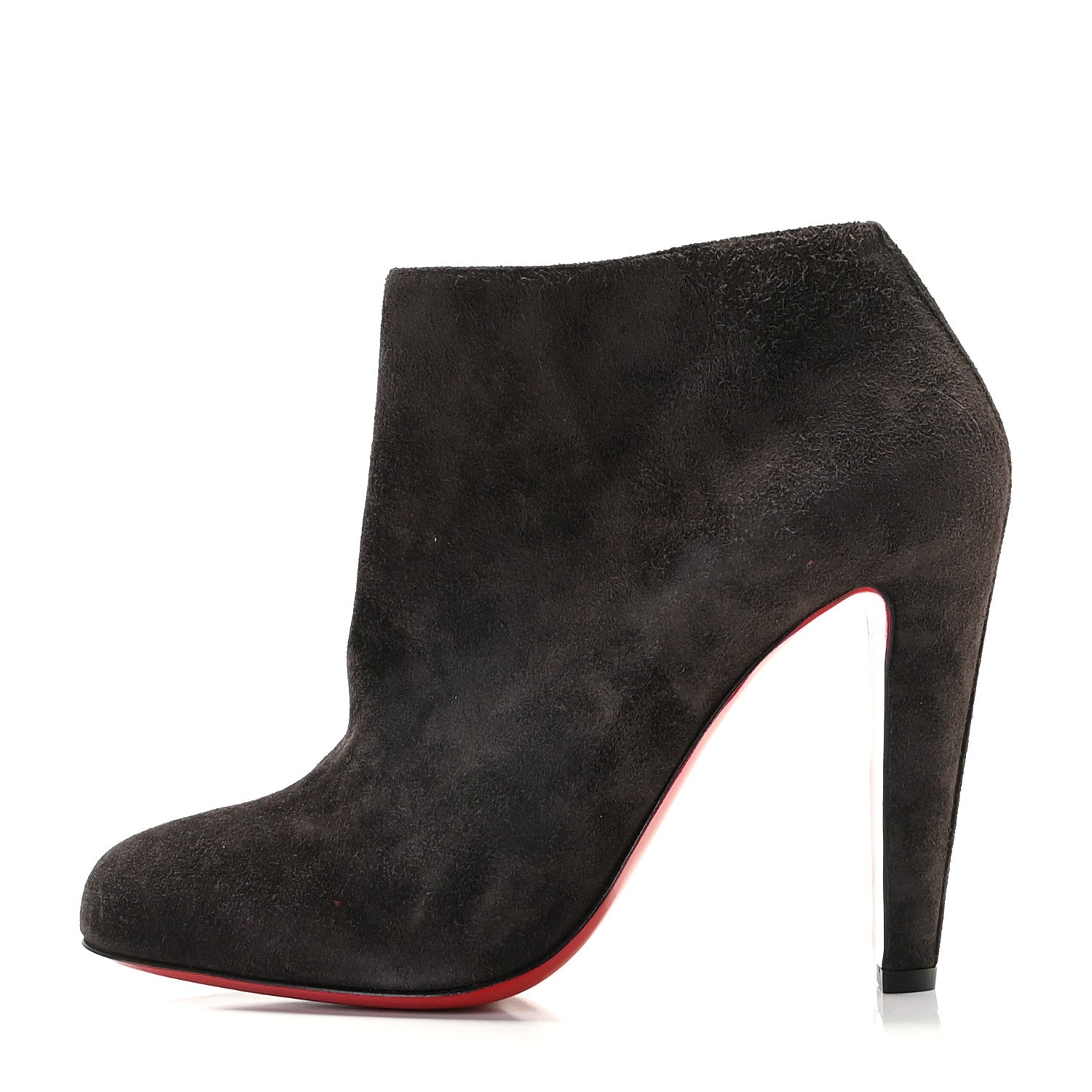Christian Louboutin Veau Velours Bobsleigh Booties 40 Taupe 1 of 9