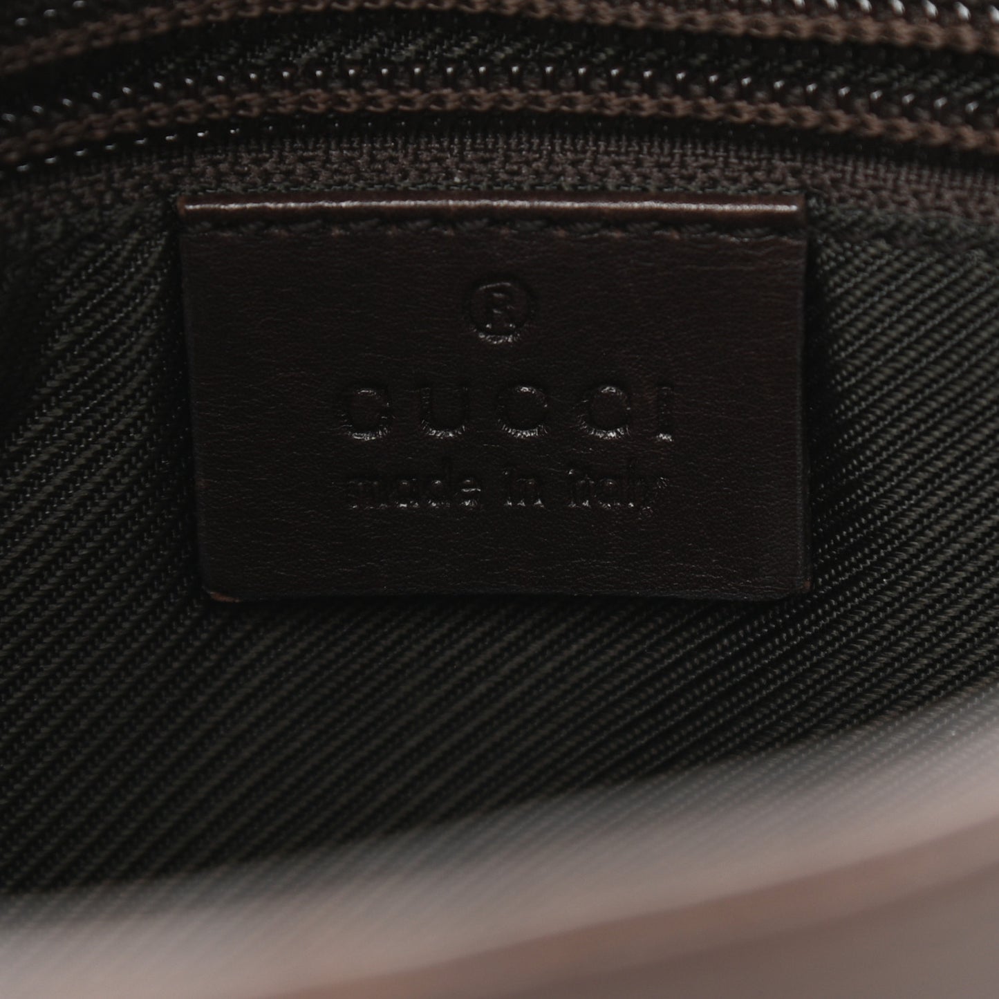 Monogram Messenger Crossbody Bag Dark Brown
