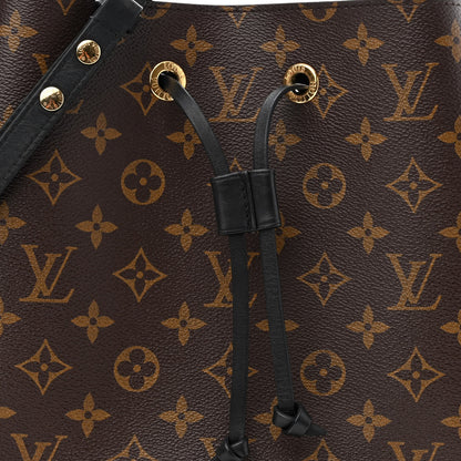 Louis Vuitton Monogram Neonoe MM Black 7 of 9