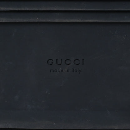 Gucci Calfskin Mini Double G Womens Isla Dad Sandals 37 Black 8 of 13