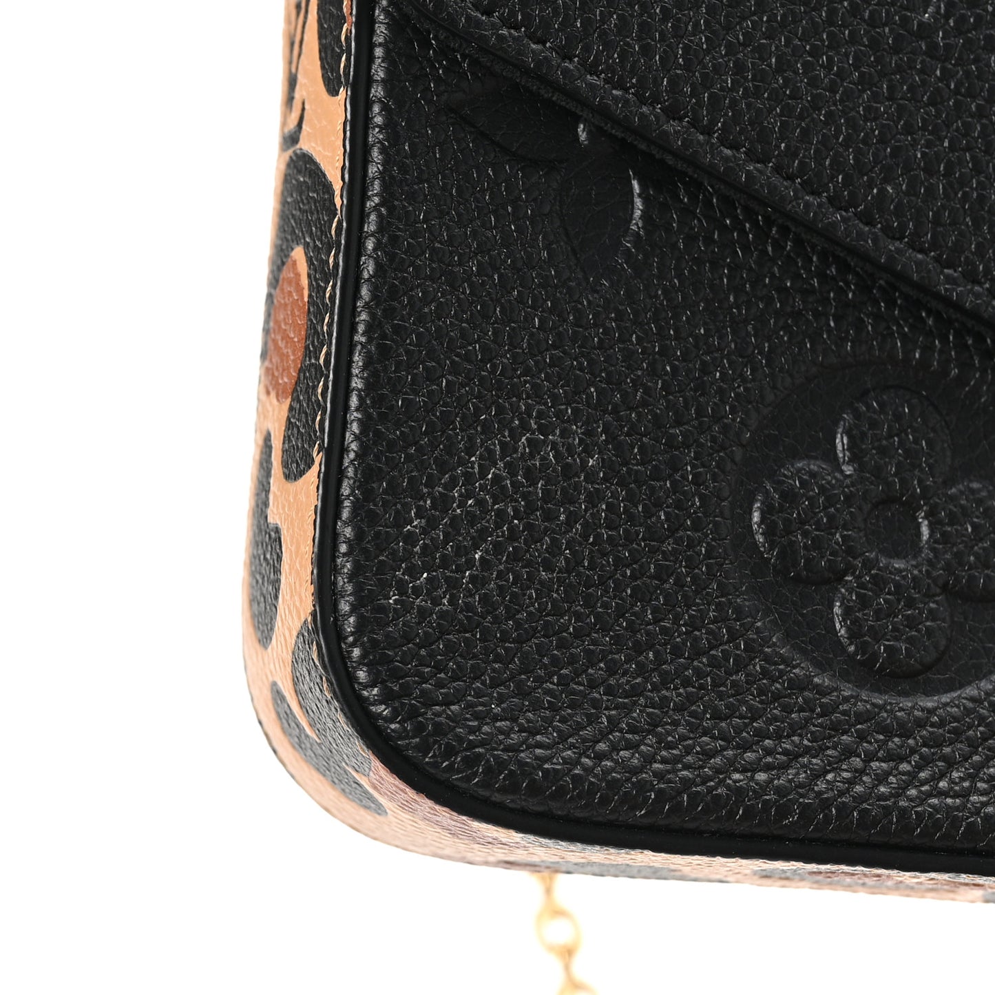 Empreinte Monogram Giant Wild At Heart Felicie Pochette Black