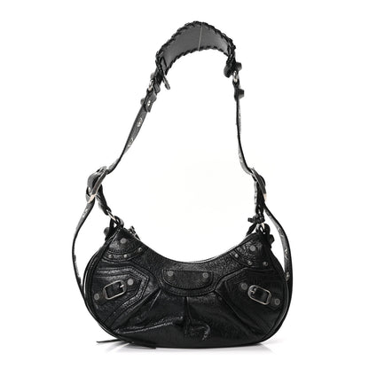 Balenciaga Agneau Arena Le Cagole Shoulder Bag XS Black 1 of 11