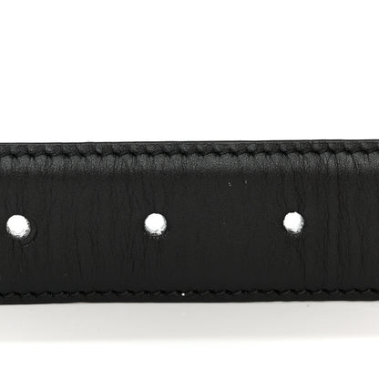 Gucci Selleria Calfskin G 30mm Belt 95 38 Black 6 of 6