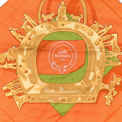 Hermes Silk Porte Bonheur Scarf 90 2 of 5