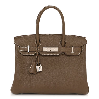 Hermes Togo Birkin 30 Etoupe 1 of 12