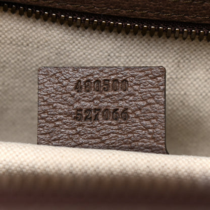 Gucci Soft GG Supreme Monogram Web Neo Vintage Duffle Bag Beige New Acero Crop 7 of 11