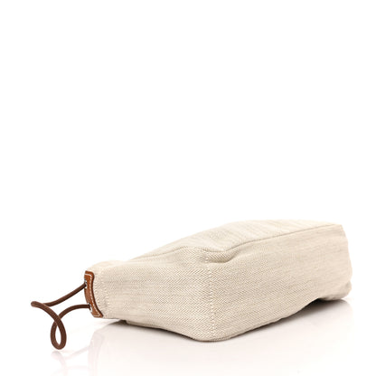 Hermes Canvas Barenia Fourbi 20 PM Pouch Naturel Fauve 5 of 9