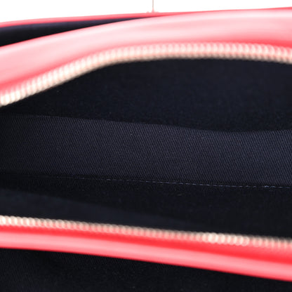 Chanel Aged Calfskin Quilted Express Zip Around Flap Red 6 of 10