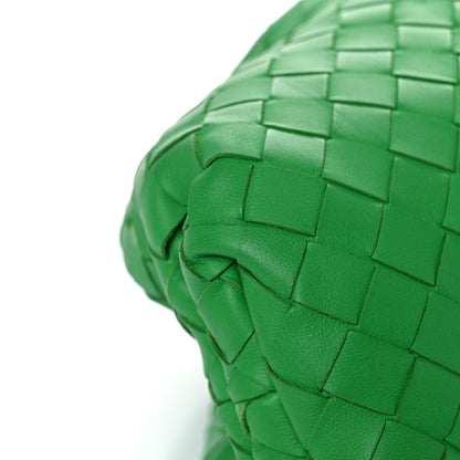 Bottega Veneta Nappa Maxi Intrecciato The Pouch Oversized Clutch Racing Green 7 of 11