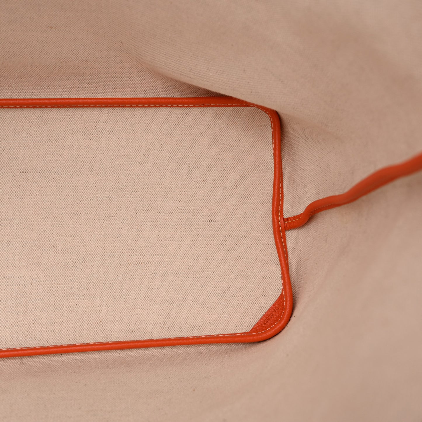 Goyardine Chien Gris Bag Orange