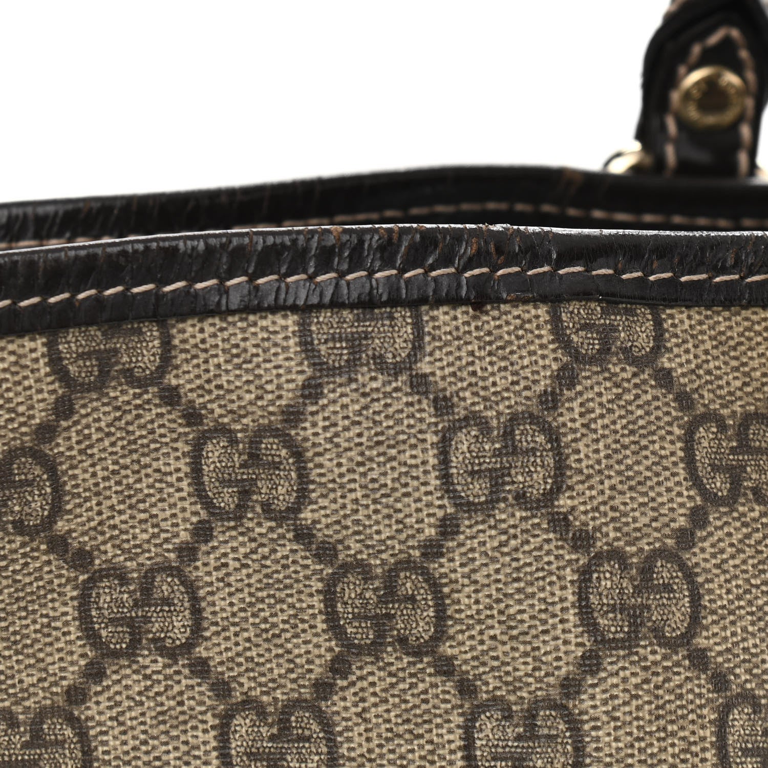 Gucci GG Plus Monogram Large Joy Tote Dark Brown 11 of 11
