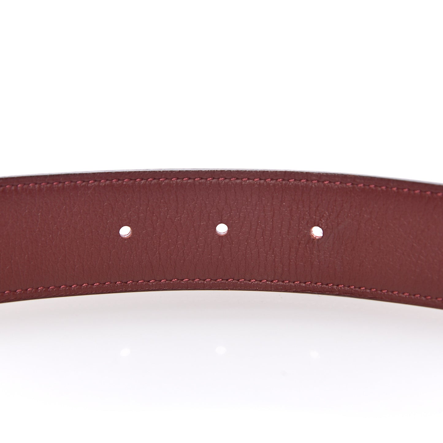 Swift Epsom 32mm H Belt 85 Rouge Casaque Rouge H