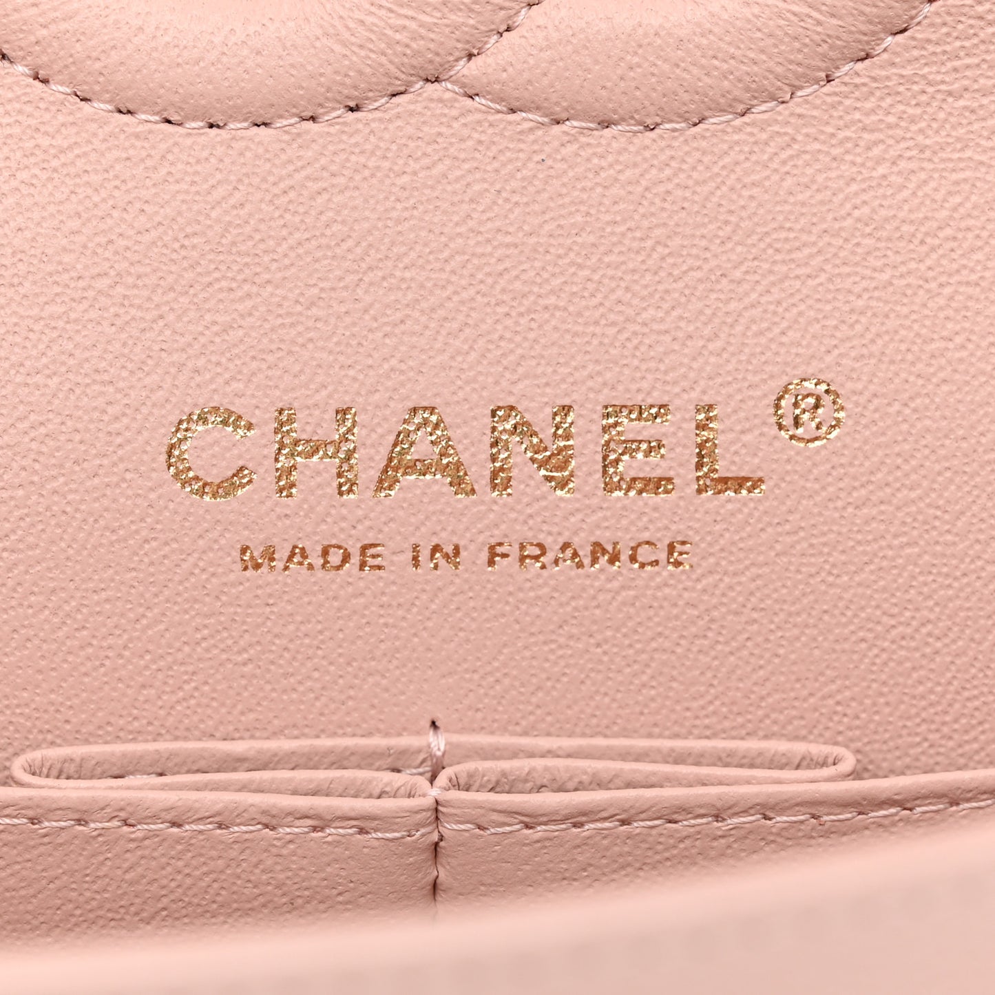 Caviar Quilted Small Double Flap Light Pink Light Pink