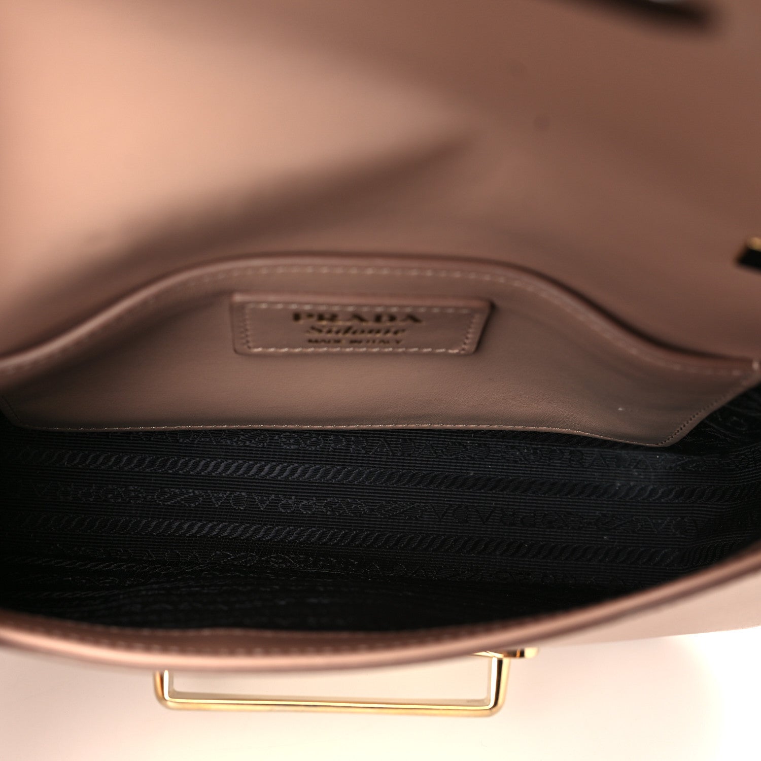 Prada Saffiano Lux Sidonie Small Chain Crossbody Bag Cipria 5 of 8