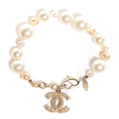 Chanel Pearl CC Bracelet Gold 1 of 4