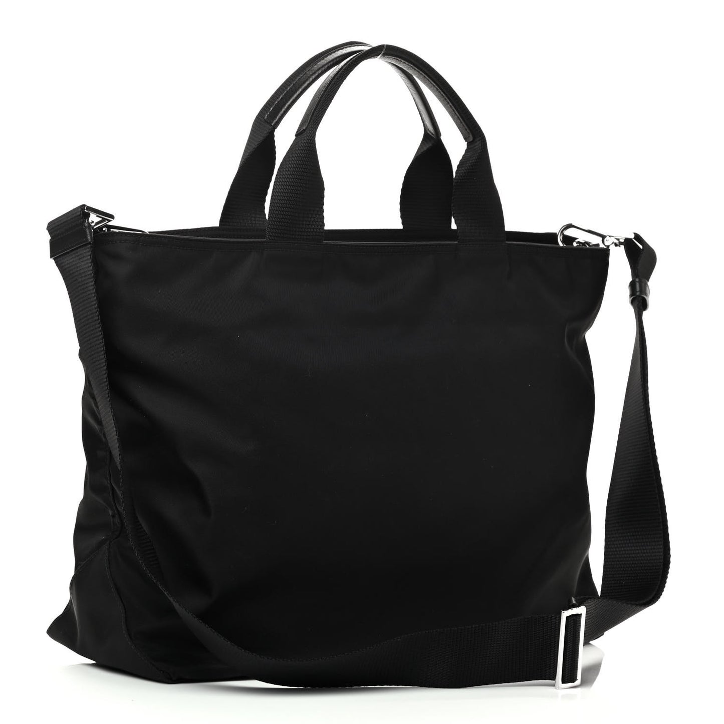 Nylon Vela Tote Black