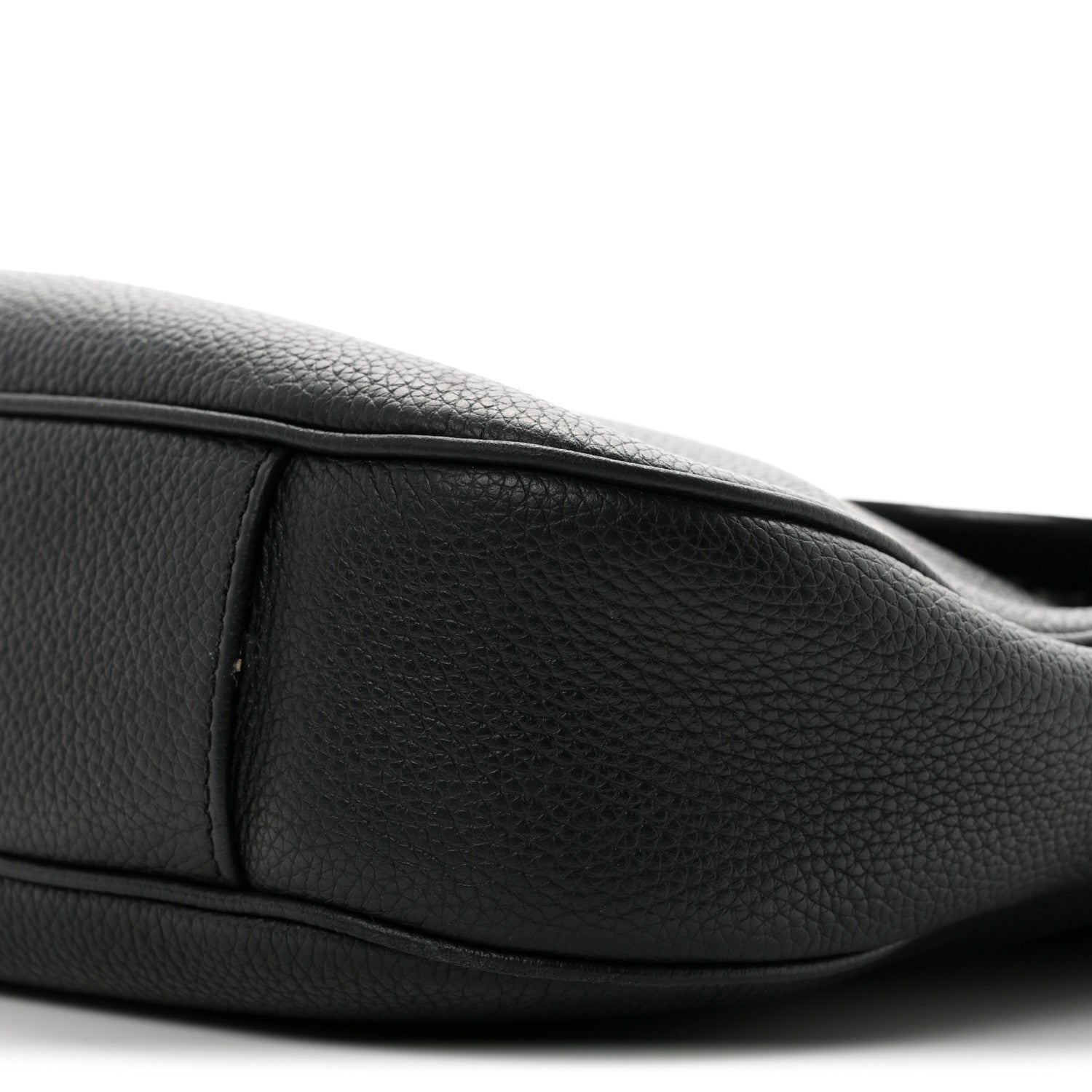 Christian Dior Grained Calfskin Saddle Messenger Bag Black 10 of 10