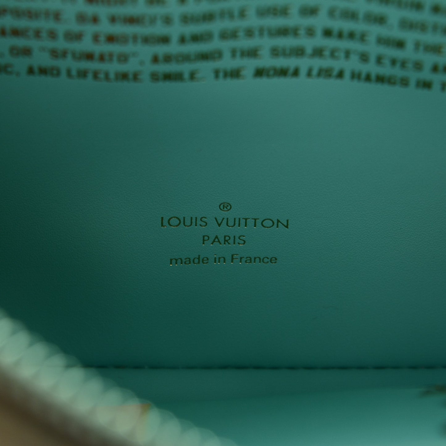 Masters Da Vinci Pochette Clutch Vert D’eau