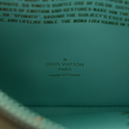 Louis Vuitton Masters Da Vinci Pochette Clutch Vert D’eau 8 of 8