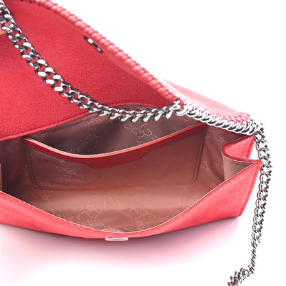 Stella McCartney Shaggy Deer Mini Falabella Crossbody Bag Cherry 5 of 8