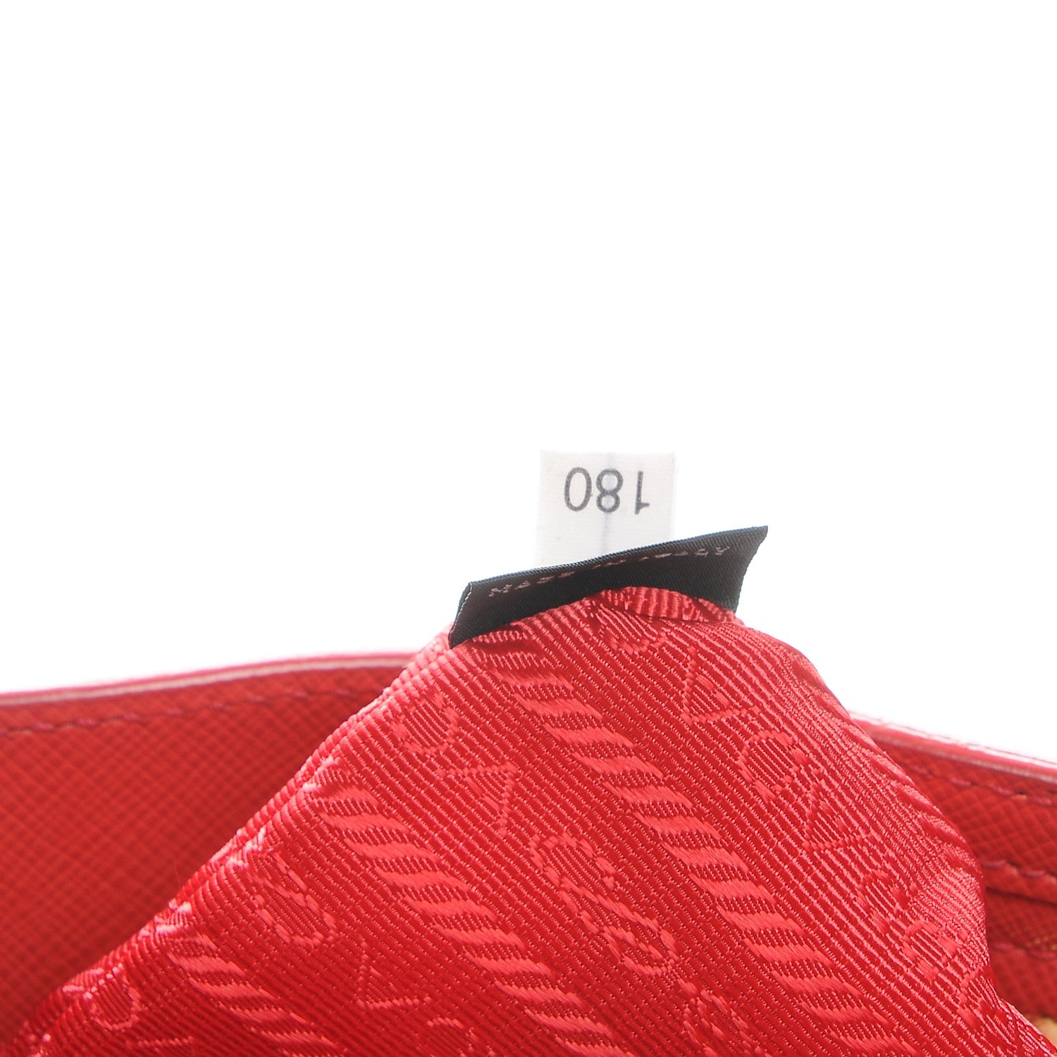 Prada Saffiano Lux Large Tote Fuoco 8 of 8