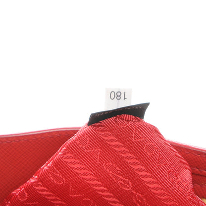 Prada Saffiano Lux Large Tote Fuoco 8 of 8