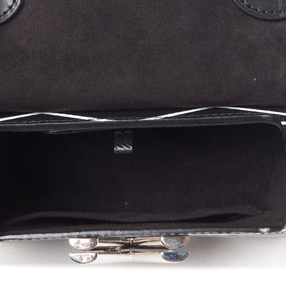 Louis Vuitton Epi Malletage Twist Shoulder Bag PM Black 4 of 8